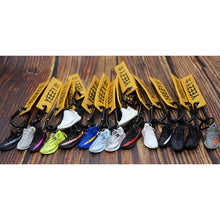 Load image into Gallery viewer, Handmade Boost 350 V2 3D Mini Sneakers Keychain Small Shoes Model AJ Key Ring High Quality Fashion Jewelry