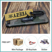 Load image into Gallery viewer, Handmade Boost 350 V2 3D Mini Sneakers Keychain Small Shoes Model AJ Key Ring High Quality Fashion Jewelry