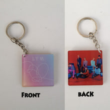 Load image into Gallery viewer, KPOP Bangtan Boys MAP OF THE SOUL PERSONA Love Yourself Speak Yourself Double Sides Key Chain Key Ring TXT WINGS JUNG KOOK JIMIN